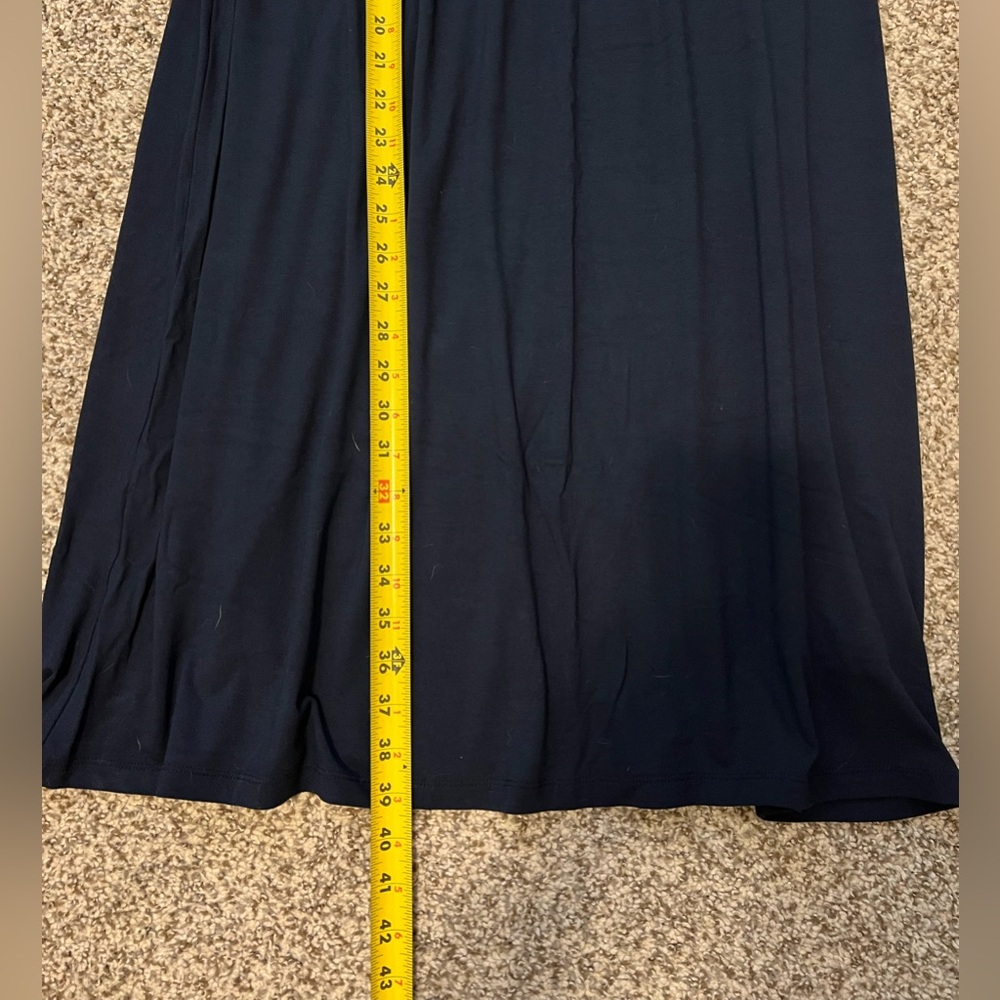 NWOT Old Navy Navy Blue Tank Midi Dress - Picture 3 of 6